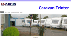 Desktop Screenshot of caravan-trinter.de