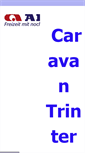 Mobile Screenshot of caravan-trinter.de